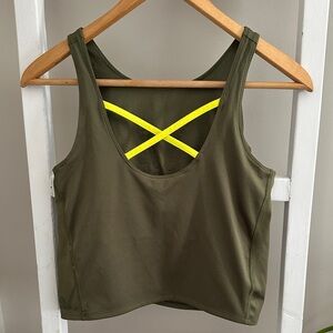 Adidas Aeroready Primegreen Criss Cross Cropped Tank